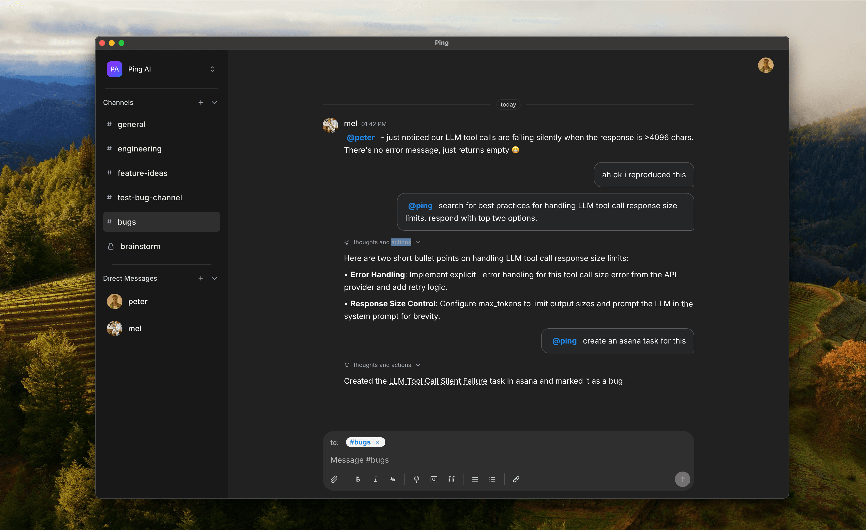 Product demo